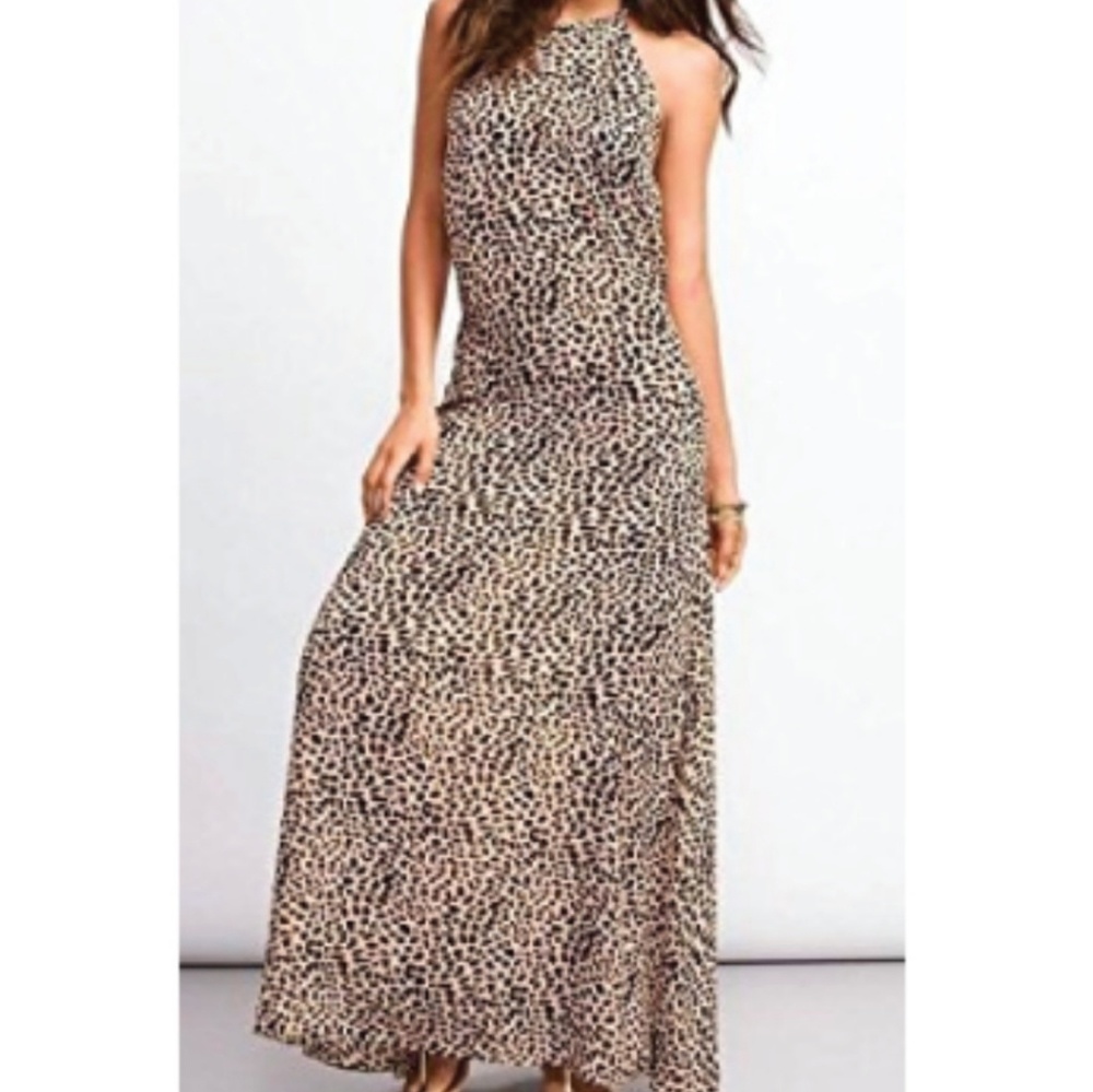 Victoria's Secret Leopard Halter Cover-up